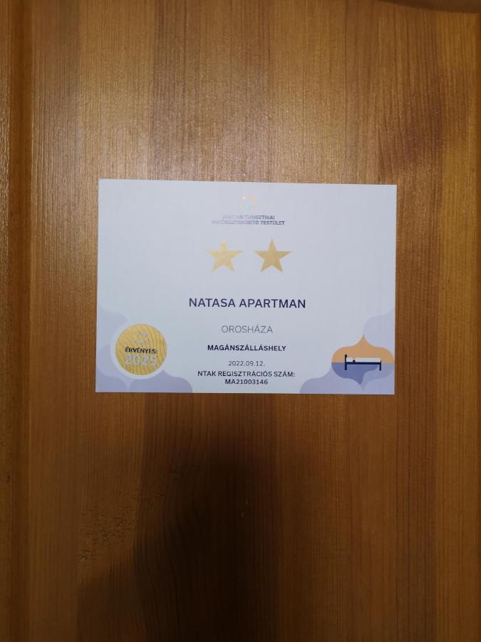 Natasa Apartman โอโรชาซา ภายนอก รูปภาพ